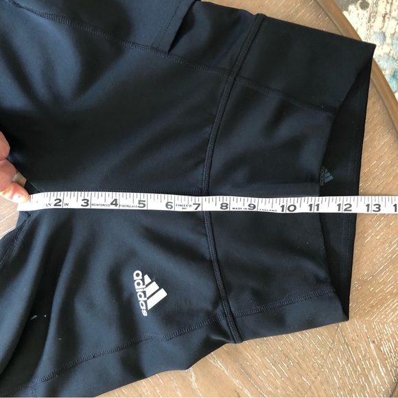 Adidas aeroready 3-Stripes 7/8 Side Pocket High Rise Tights S - Picture 14 of 16